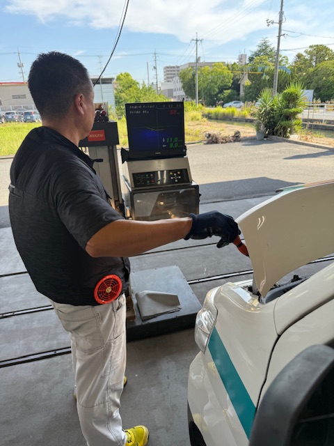 本日のライト調整の画像