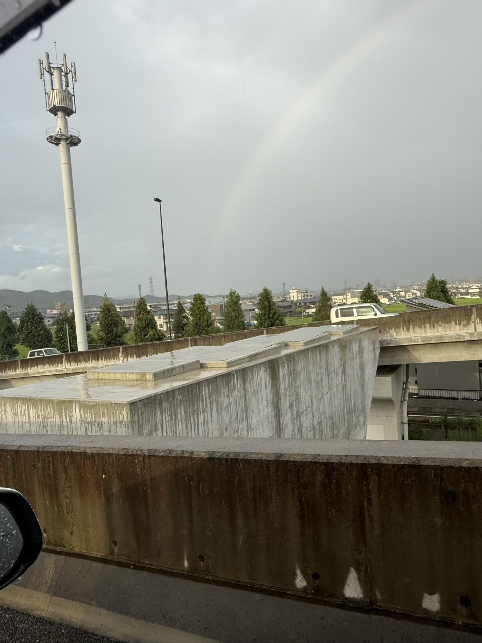 🌈虹見れました(^^)の画像